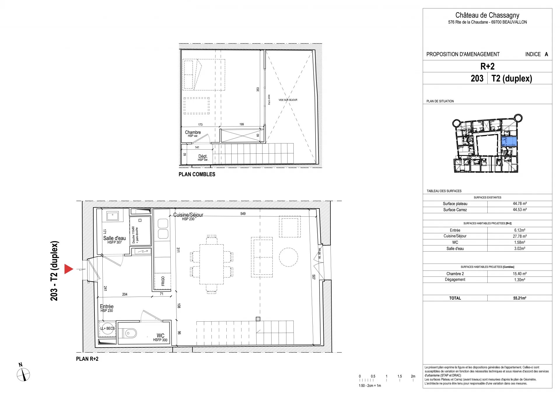 APPARTEMENTS À VENDRE – CHÂTEAU DE CHASSAGNY