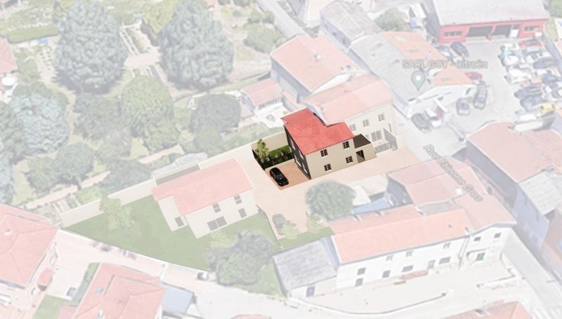 Maison de ville avec jardin – 106 m² – Chaponost