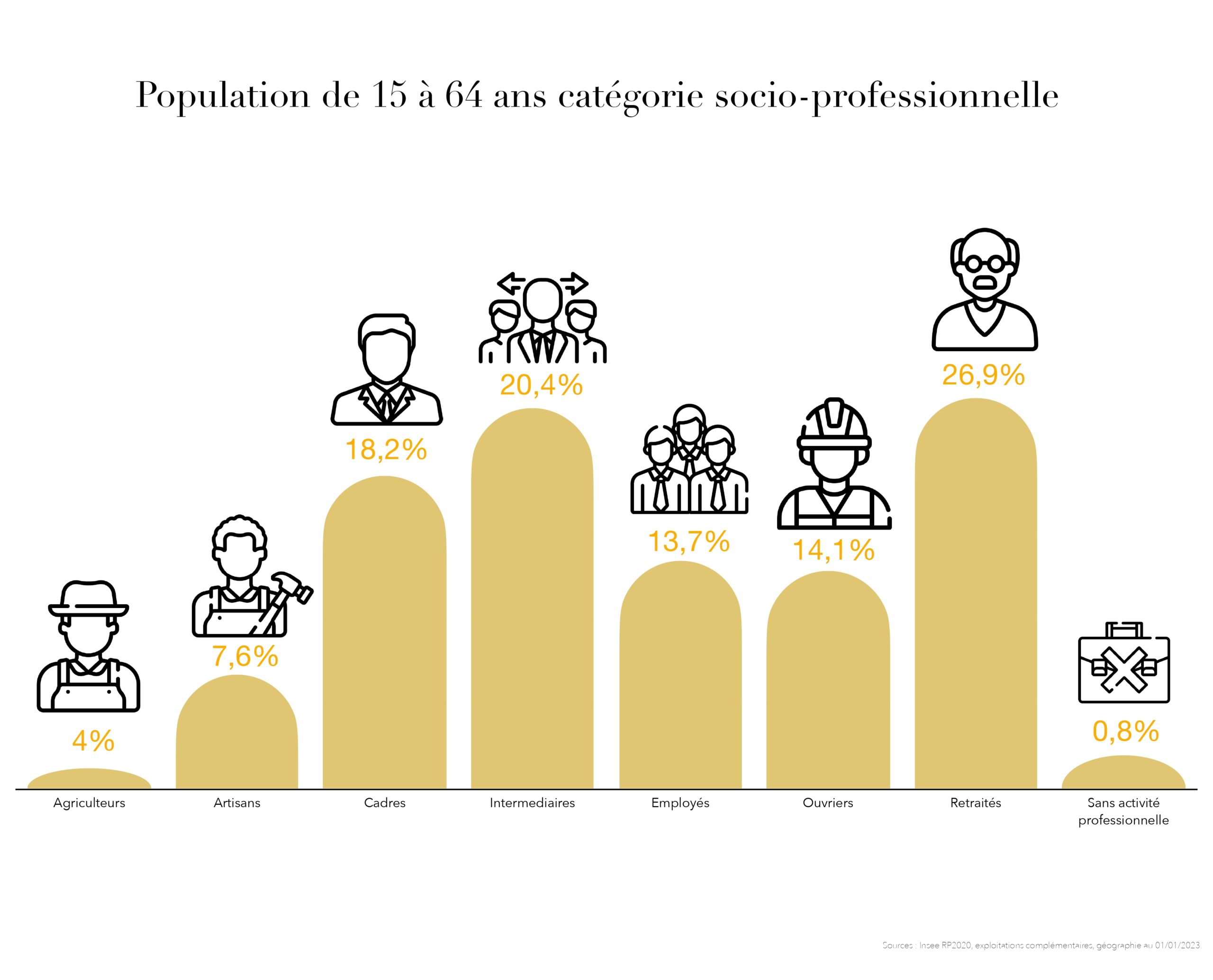 Données Soucieu en Jarrest (socio-professionnelle)