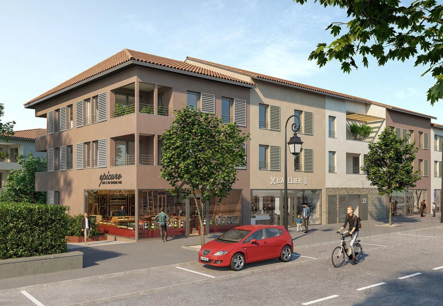 Location appartement 93 m2 – 3 Chambres – Garage double – CHAPONOST